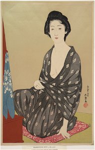 夏衣の女-Woman in Summer Clothing MET DP114921