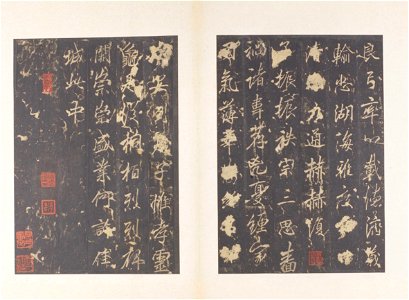 宋拓 唐 雲麾將軍 李思訓碑 11