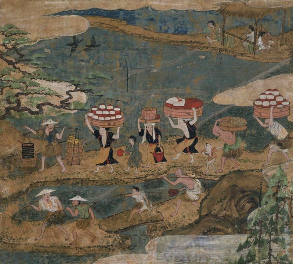 月次風俗図屏風3a