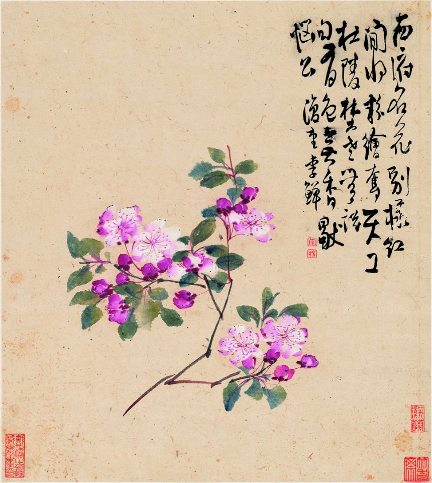 清 李復堂 花卉十二開 08