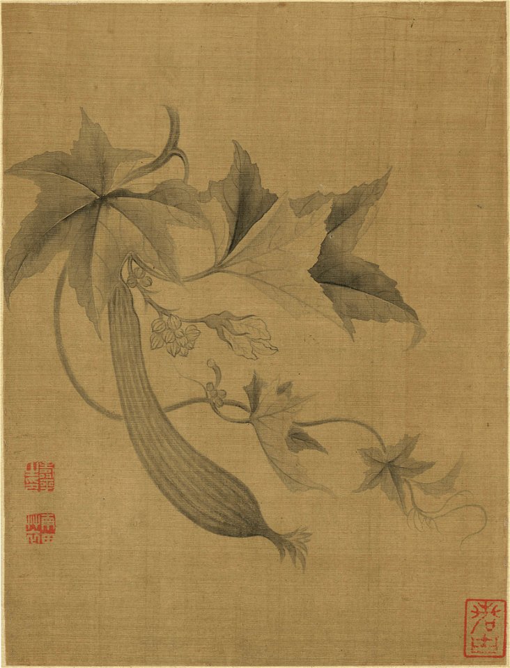 清 惲壽平 花果蔬菜 2 1
