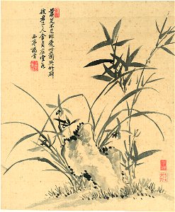 清 楊晉 花鳥十二開 01