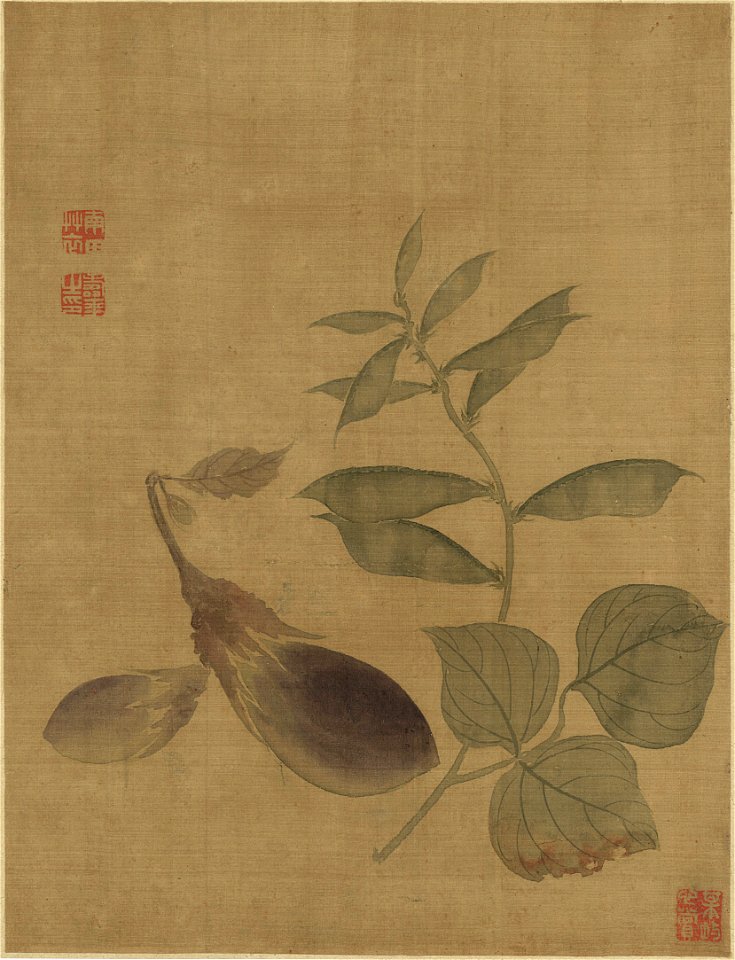 清 惲壽平 花果蔬菜 4 1