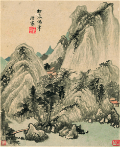 清 王時敏 山水十開 08