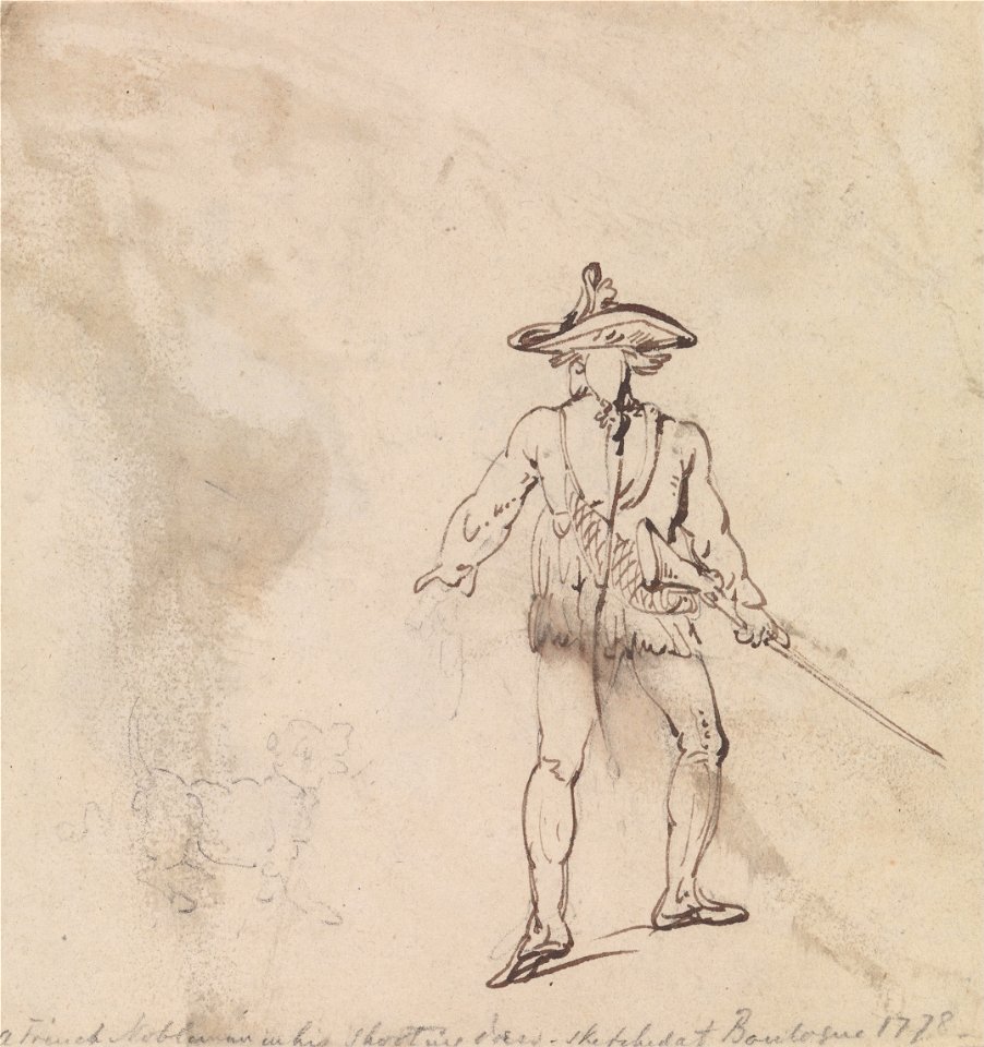 Thomas Rowlandson - A French Nobleman out Shooting - Google Art Project