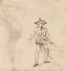 Thomas Rowlandson - A French Nobleman out Shooting - Google Art Project