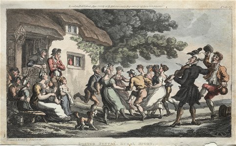 Thomas Rowlandson (British, 1756-1827) - The Rev. Dr. Syntax Rural Sport - 1964.14 - Cleveland Museum of Art