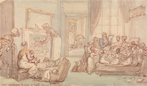 Thomas Rowlandson - The Family of Children - Google Art Project. Free illustration for personal and commercial use.