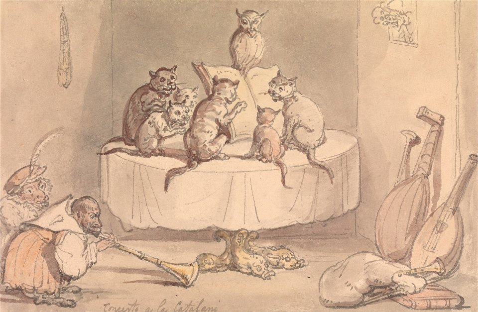 Thomas Rowlandson - Concerto a la Catalani - Google Art Project