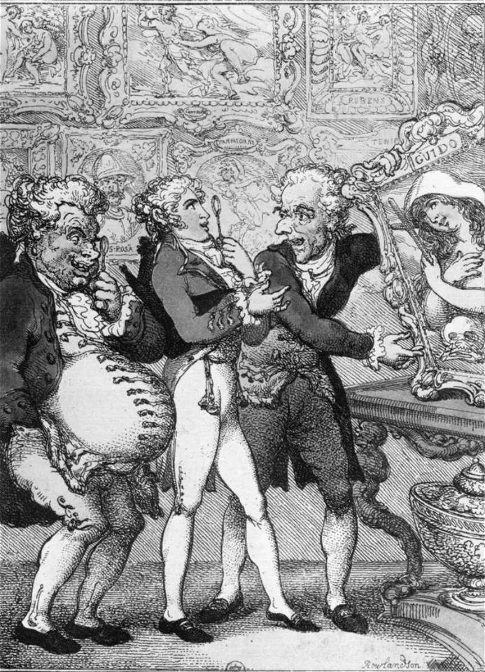 Thomas Rowlandson - Italian Picture Dealers - WGA20168