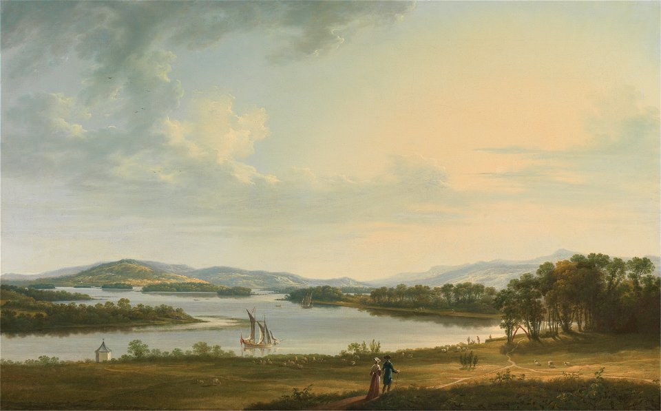 Thomas Roberts - Knock Ninney and Lough Erne from Bellisle, County Fermanagh, Ireland - Google Art Project