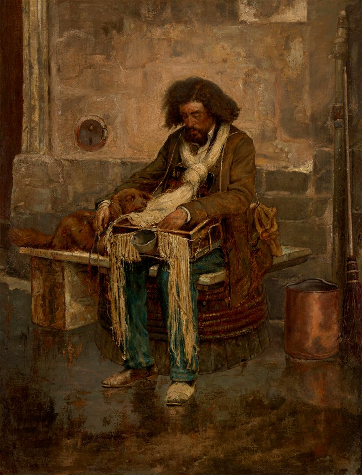 Thomas Satterwhite Noble - The Blind Man of Paris - 1975.12 - Yale University Art Gallery