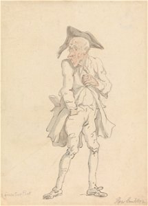 Thomas Rowlandson - A Grub Street Poet - Google Art Project