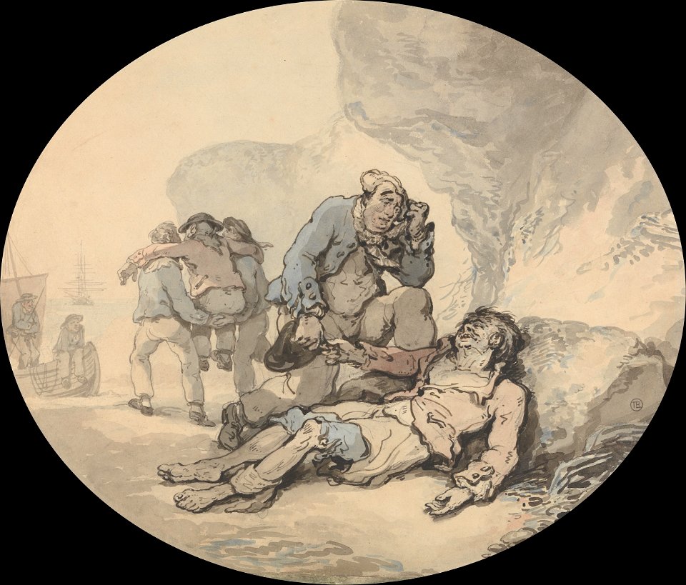 Thomas Rowlandson - The Dying Sailor - Google Art Project