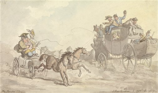 Thomas Rowlandson - The London Citizen - Google Art Project. Free illustration for personal and commercial use.