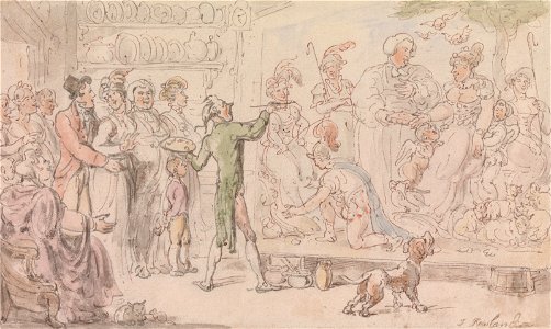 Thomas Rowlandson - The Vicar of Wakefield- The Family Picture - Google Art Project. Free illustration for personal and commercial use.
