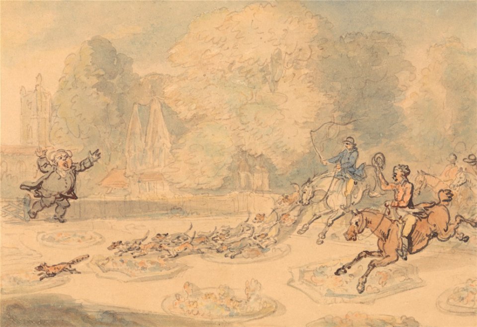 Thomas Rowlandson - The Enraged Vicar - Google Art Project