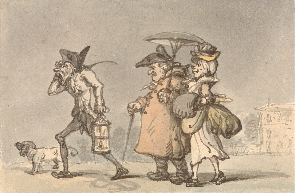 Thomas Rowlandson - The Miseries of the Country - Google Art Project