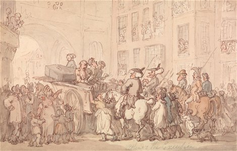 Thomas Rowlandson - Dr. Syntax Attends the Execution - Google Art Project