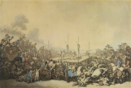 Thomas Rowlandson - The Prize Fight - Google Art Project