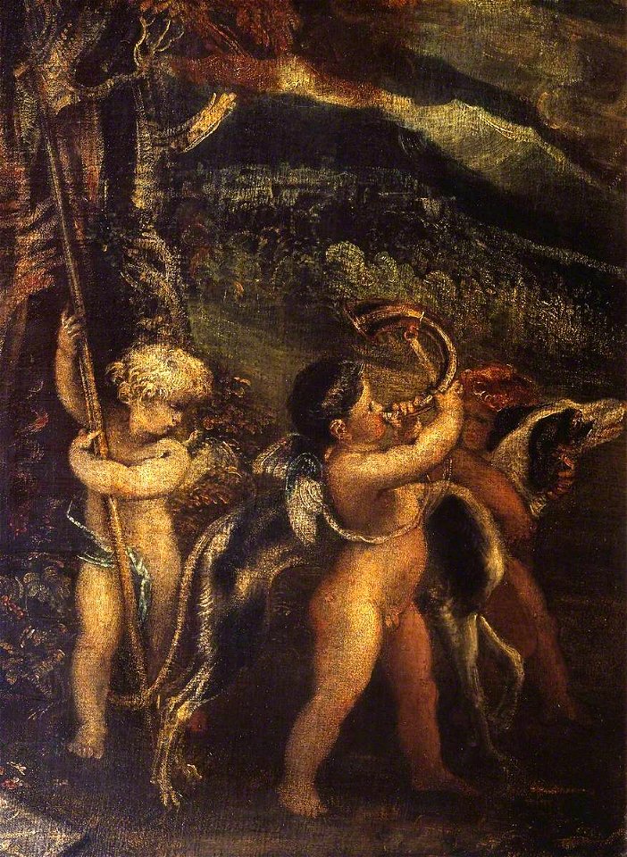 Thomas Stothard (1755-1834) - Cupids Preparing for the Chase - N01070 - National Gallery