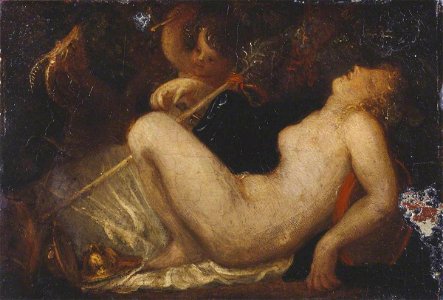 Thomas Stothard (1755-1834) - A Nymph Sleeping - N01827 - National Gallery