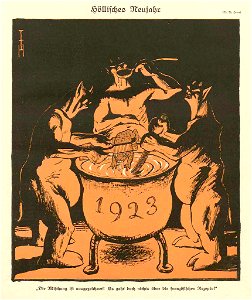 Thomas Theodor Heine - Hellish new year