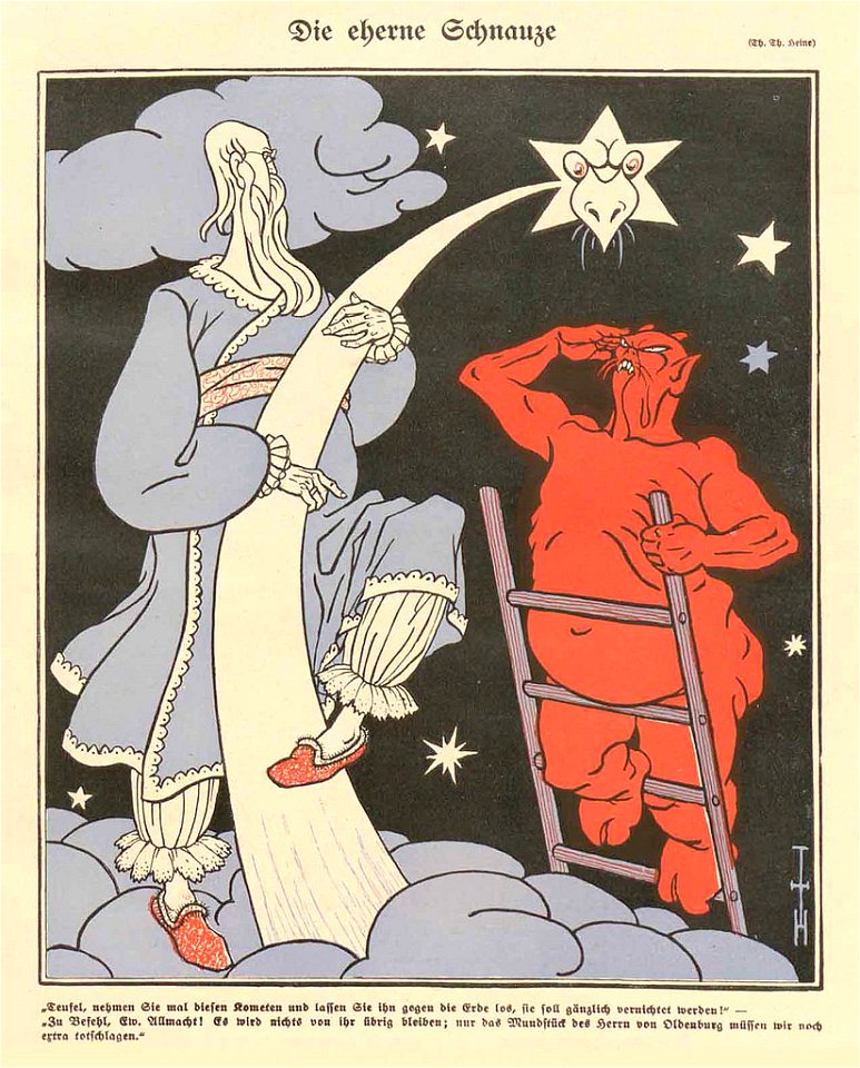 Thomas Theodor Heine - The brazen muzzle