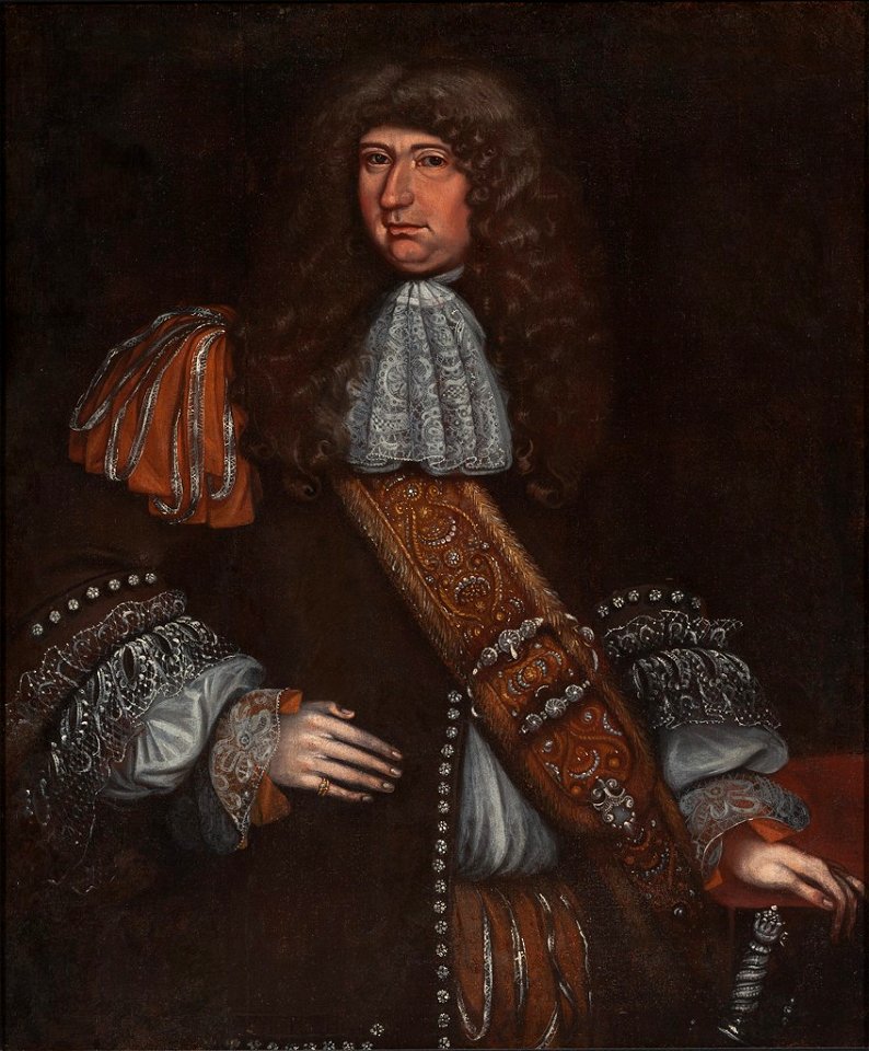 Thomas Smith - Portrait of a Man, probably Sir George Downing (1624-1684) - H527 - Harvard Art Museums
