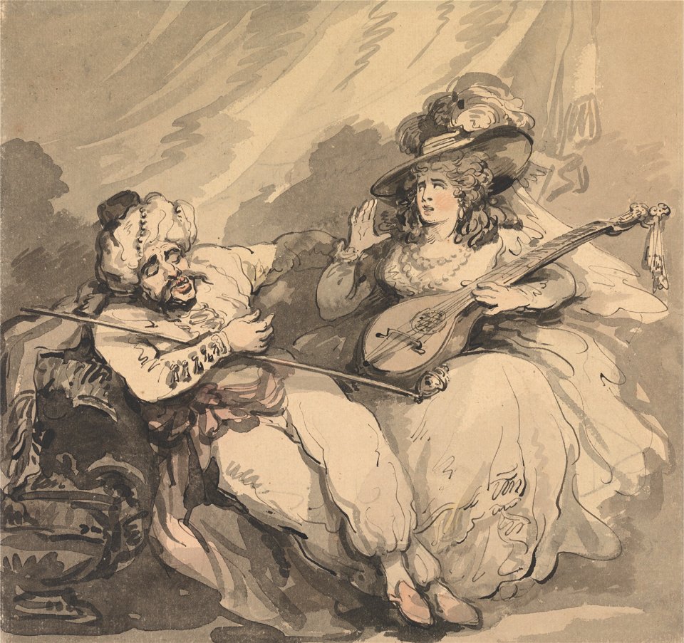 Thomas Rowlandson - The Amorous Turk - Google Art Project