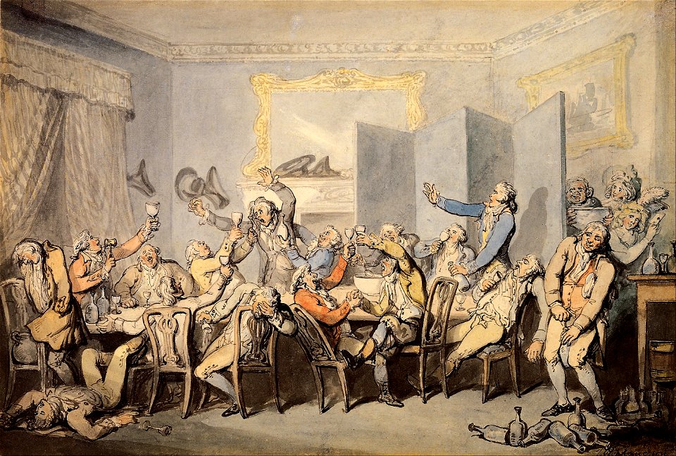 Thomas Rowlandson - The brilliants - Google Art Project