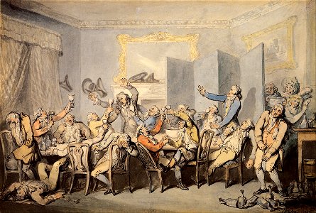 Thomas Rowlandson - The brilliants - Google Art Project