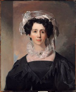 Thomas Sully - Eliza Melville Young McAllister (Mrs. John McAllister, Jr.) (1790-1853) - 1943.158 - Fogg Museum