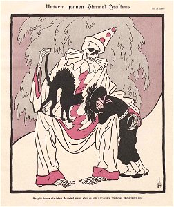 Thomas Theodor Heine - Under gray skies of Italy