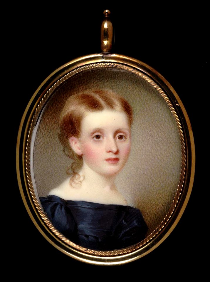 Thomas Seir Cummings - Portrait of a Young Girl - 1982.98.1 - Smithsonian American Art Museum