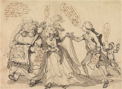 Thomas Rowlandson - The Prospect Before Us - Google Art Project
