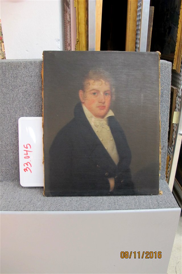 Thomas Young - Portrait of Michael George C. Bates - 33.045 - Rhode Island School of Design Museum