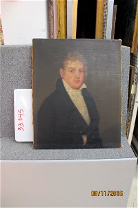 Thomas Young - Portrait of Michael George C. Bates - 33.045 - Rhode Island School of Design Museum