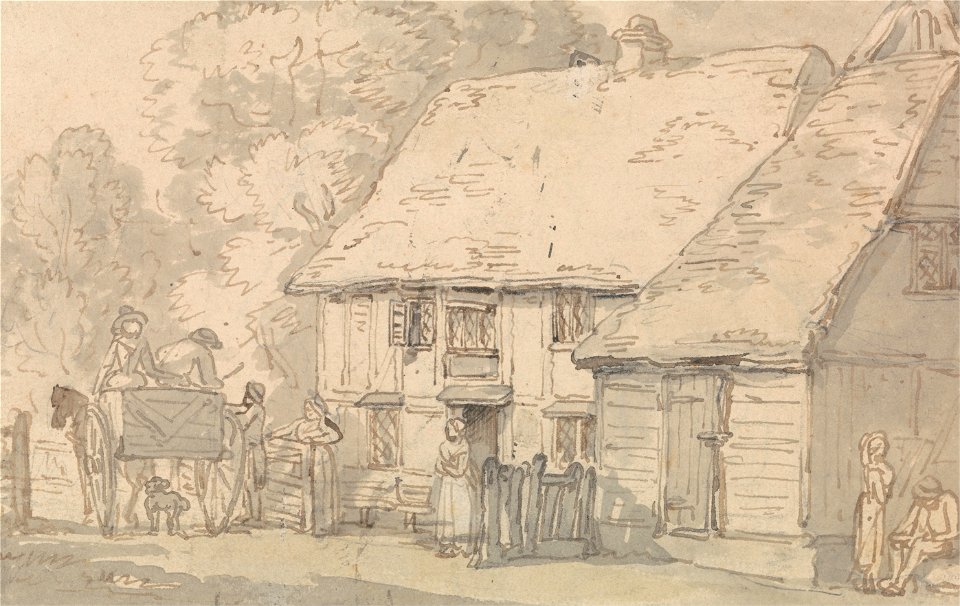 Thomas Rowlandson - The Toll-Gate - Google Art Project