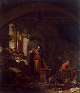 Thomas Wijck - An Alchemist - WGA25742