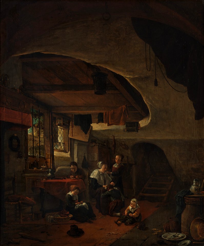Thomas Wijck - Landelijk binnenhuis - 2000 (OK) - Museum Boijmans Van Beuningen