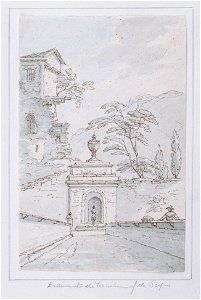 Thomas Sunderland - Entrance to the Mausoleum of the Scipios, one mile east of Rome - 8495