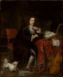Thomas van der Wilt - Man at the table - M.Ob.2552 MNW - National Museum in Warsaw