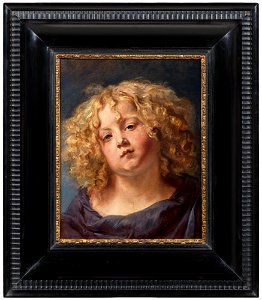 Thomas Willeboirts Bosschaert - Study of a Boy's Head - NM 7295 - Nationalmuseum