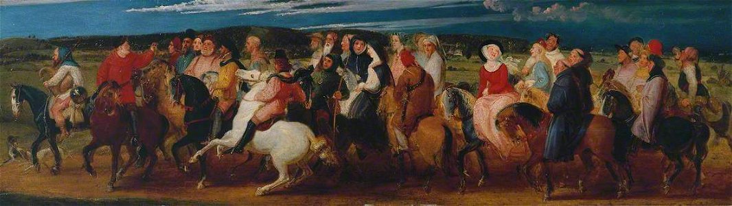 Thomas Stothard (1755-1834) - The Pilgrimage to Canterbury - N01163 - National Gallery
