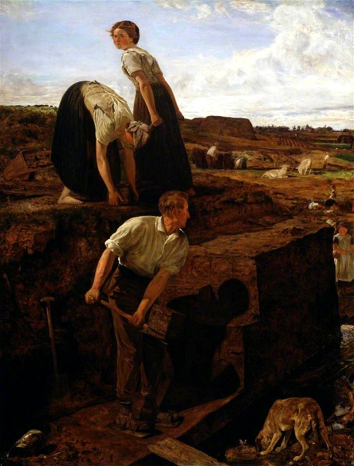 Thomas Wade (1828-1891) - Turf Cutters - T07050 - Tate