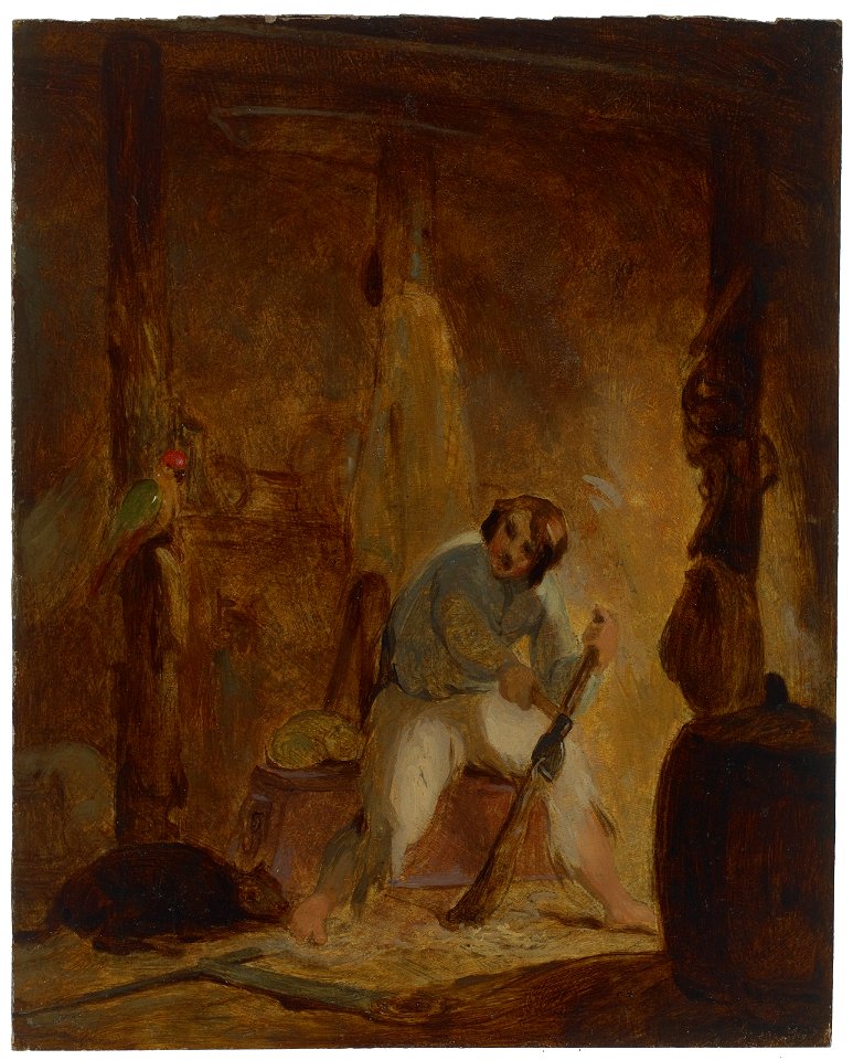 Thomas Sully - In His Cave - 28.8 - Museum of Fine Arts