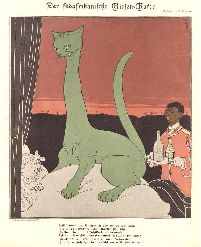 Thomas Theodor Heine - The South African giant hangover