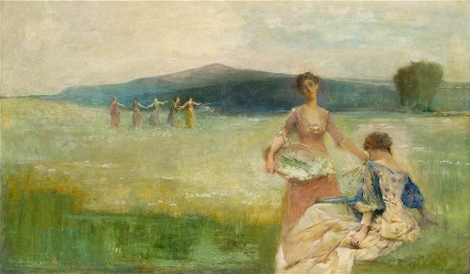 Thomas Wilmer Dewing - Spring - Google Art Project