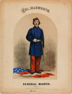 Thomas S. Sinclair, Publisher- Lee and Walker - Elmer Ellsworth - Google Art Project